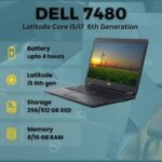 laptop dell 7480